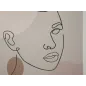 DRUK Z RAMKĄ FACE -C- 35X2X47 cm